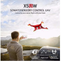 RED COLOR SYMA X5UW RC Quadcopter Drone With 720P 2.0MP HD Camera 2.4G 4CH 6Axis Smart Helicopter Height Hold Path Flight